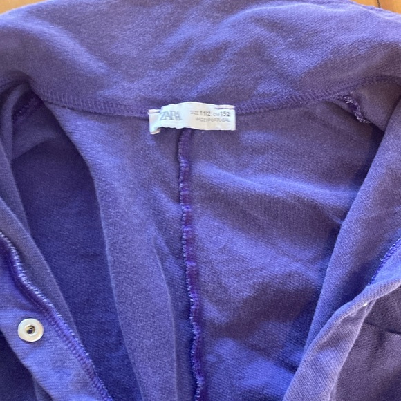 Kids Zara Bib Jumpsuit Purple - Picture 7 of 10